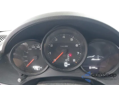 2017 Porsche 718 Boxster z USA, uszkodzony, nr VIN WP0CA2A80HS221804